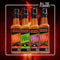 4X BUNDLE Peri Peri Sauce - ALL FLAVORS - HOT - EXTRA HOT - MILD LIME & HERBS - GARLIC - By Sanora 295mg Each -  Delicious Hot Sauce Salsa